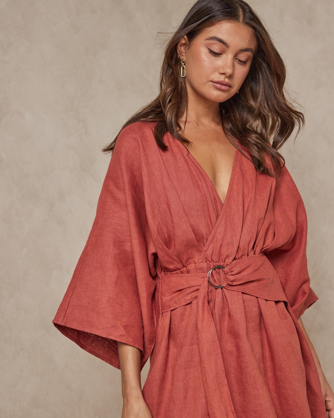 Wrap Detail Dress
