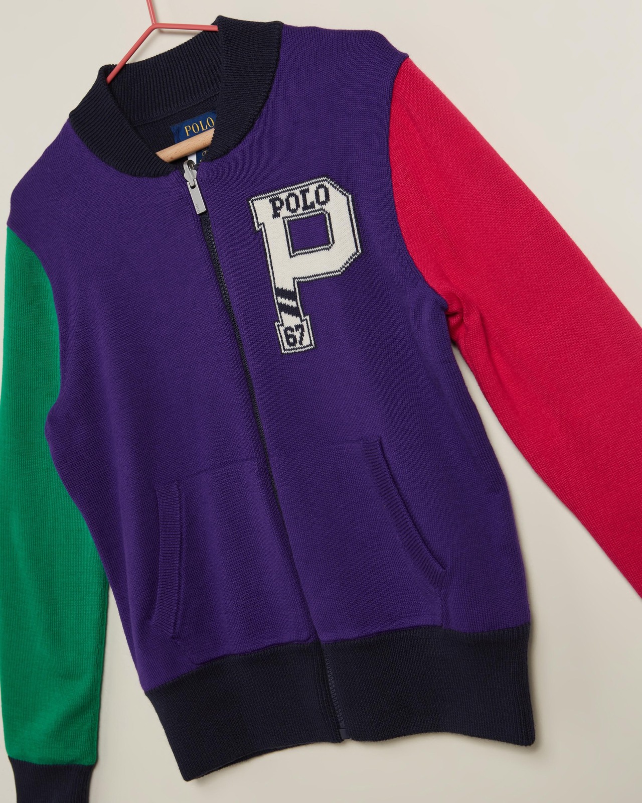 Reversible Cotton Full Zip Jumper - Teens