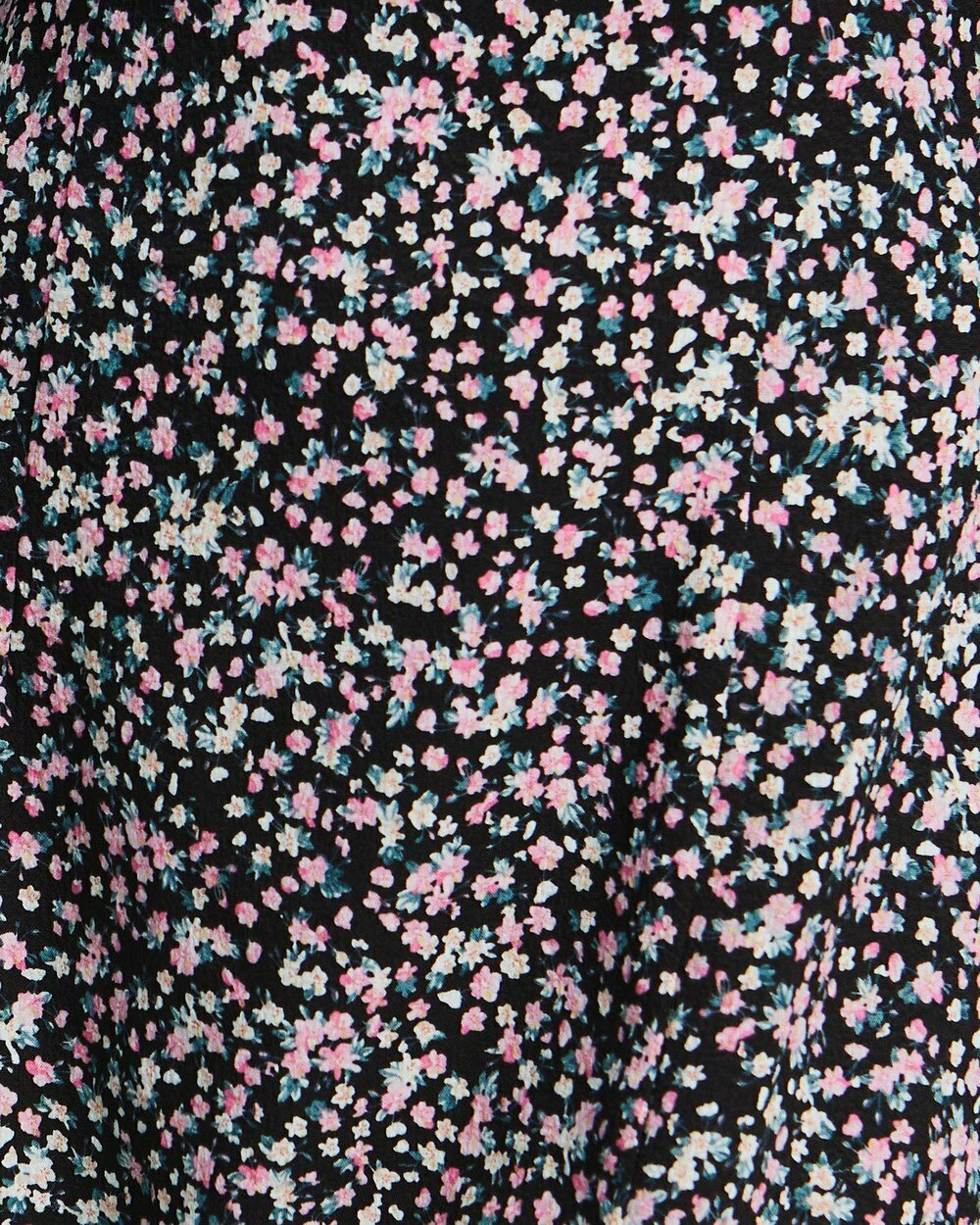 Finley Midi Dress - Black Floral