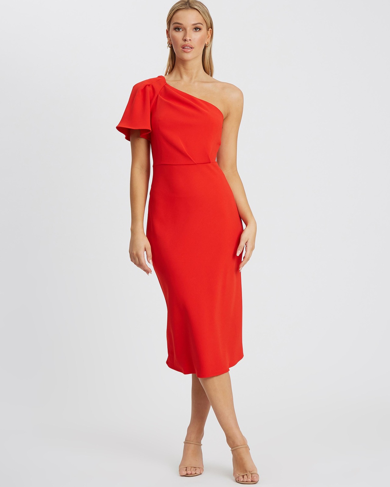 Tussah Violet Midi Dress - AirRobe