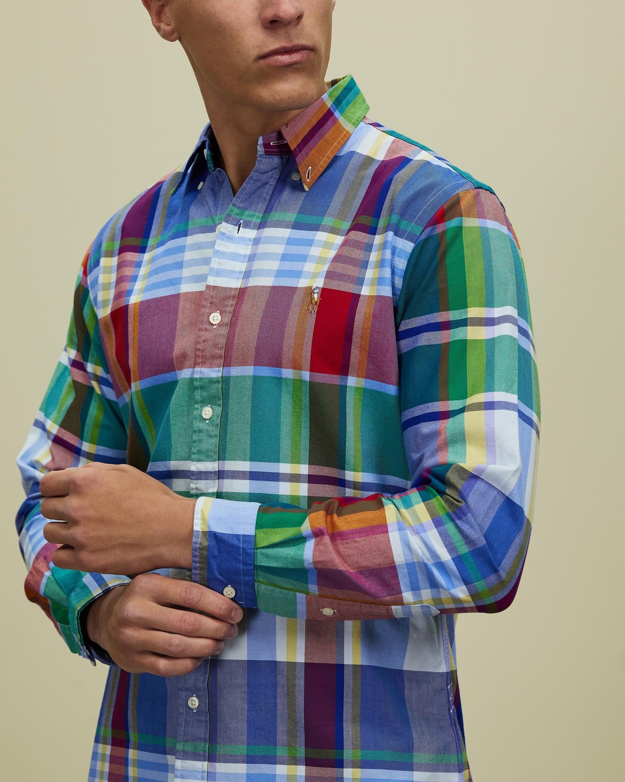 ls check shirt main image 1