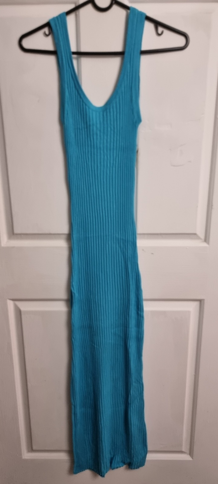 Horizon Knit Scoop Neck Midi Dress