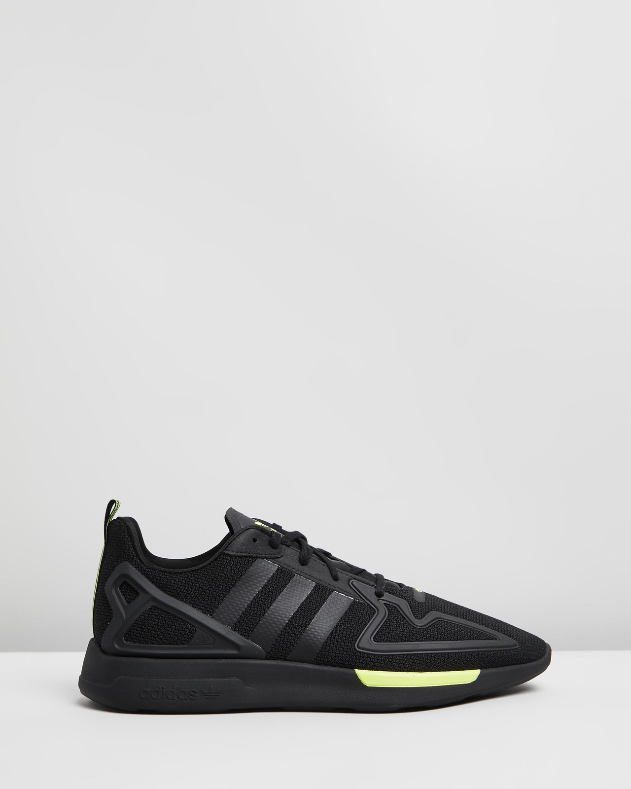 adidas gazelle silver green womens Adidas ZX 2K Flux Trainers Core Black/Shock Pink