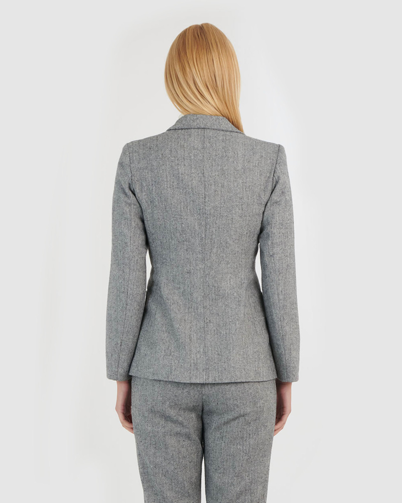 Selah Herringbone Blazer