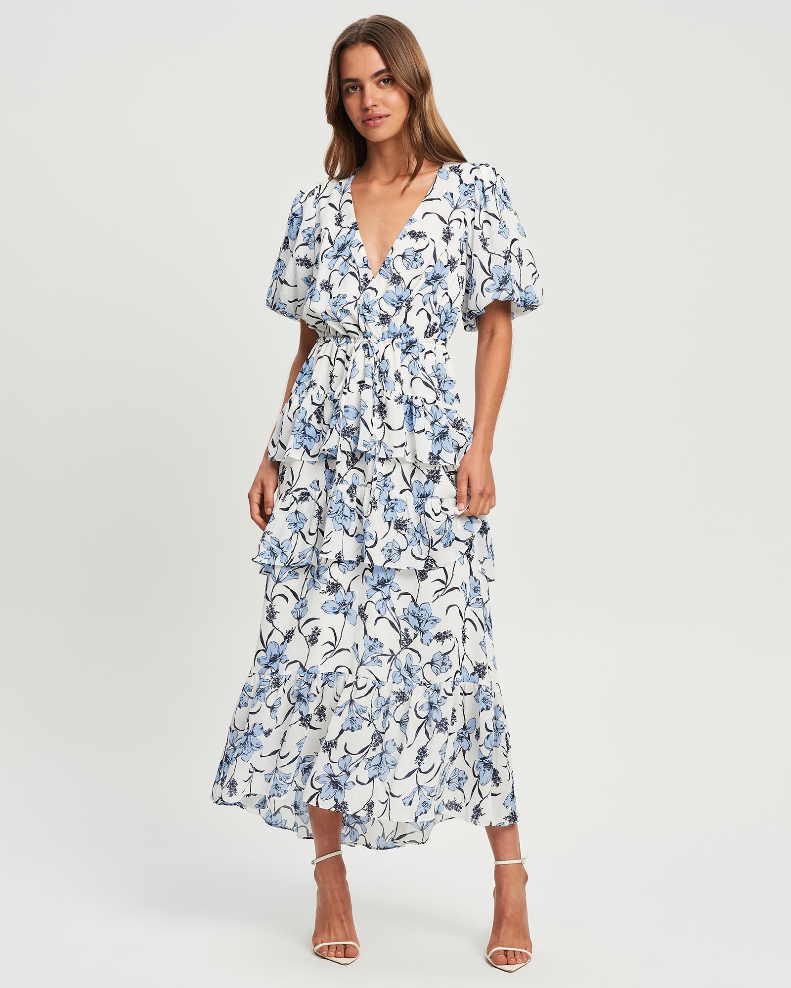 chancery iris pleated dress CHANCERY Iris Pleated Dress