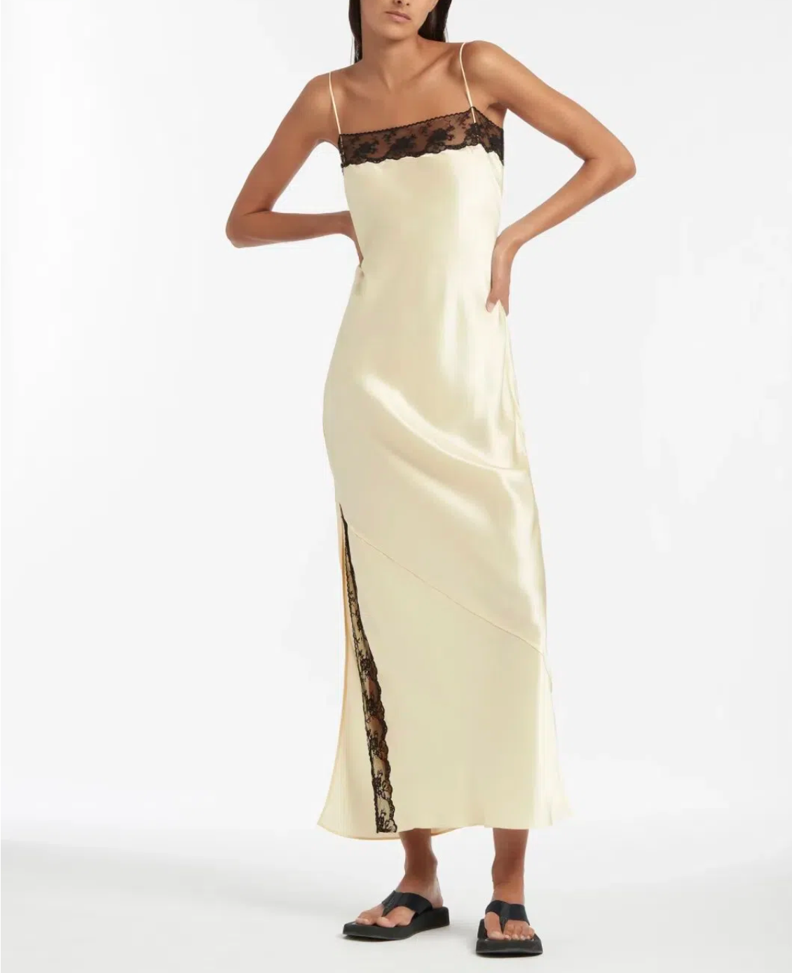 sir the label alma cut out dress Sir the Label Alma Silk Cut Out Dress Black Size 3 / AU 12