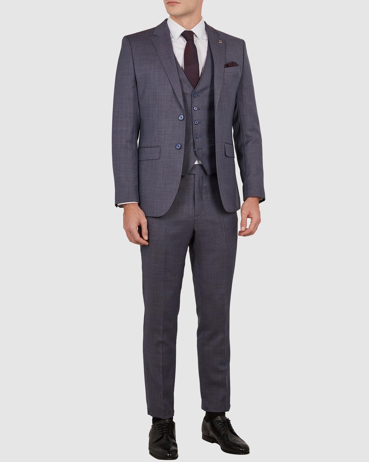 Bekdebw Debonair Birdseye Waistcoat