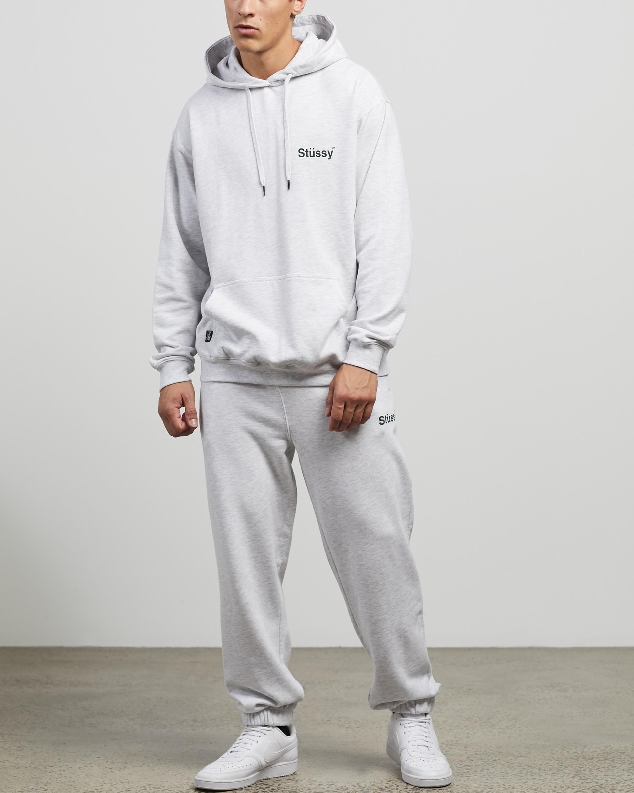 Text Fleece Trackpants