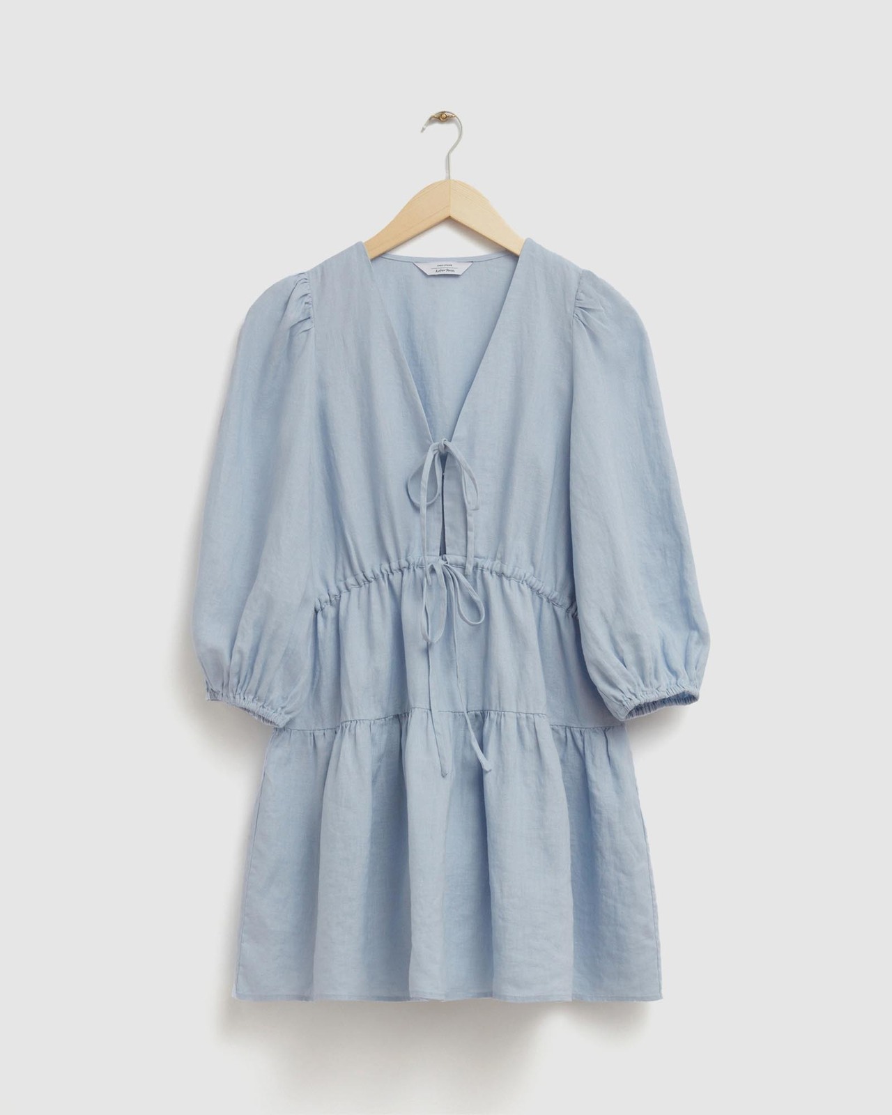 & Other Stories Tie-Front Mini Dress - AirRobe