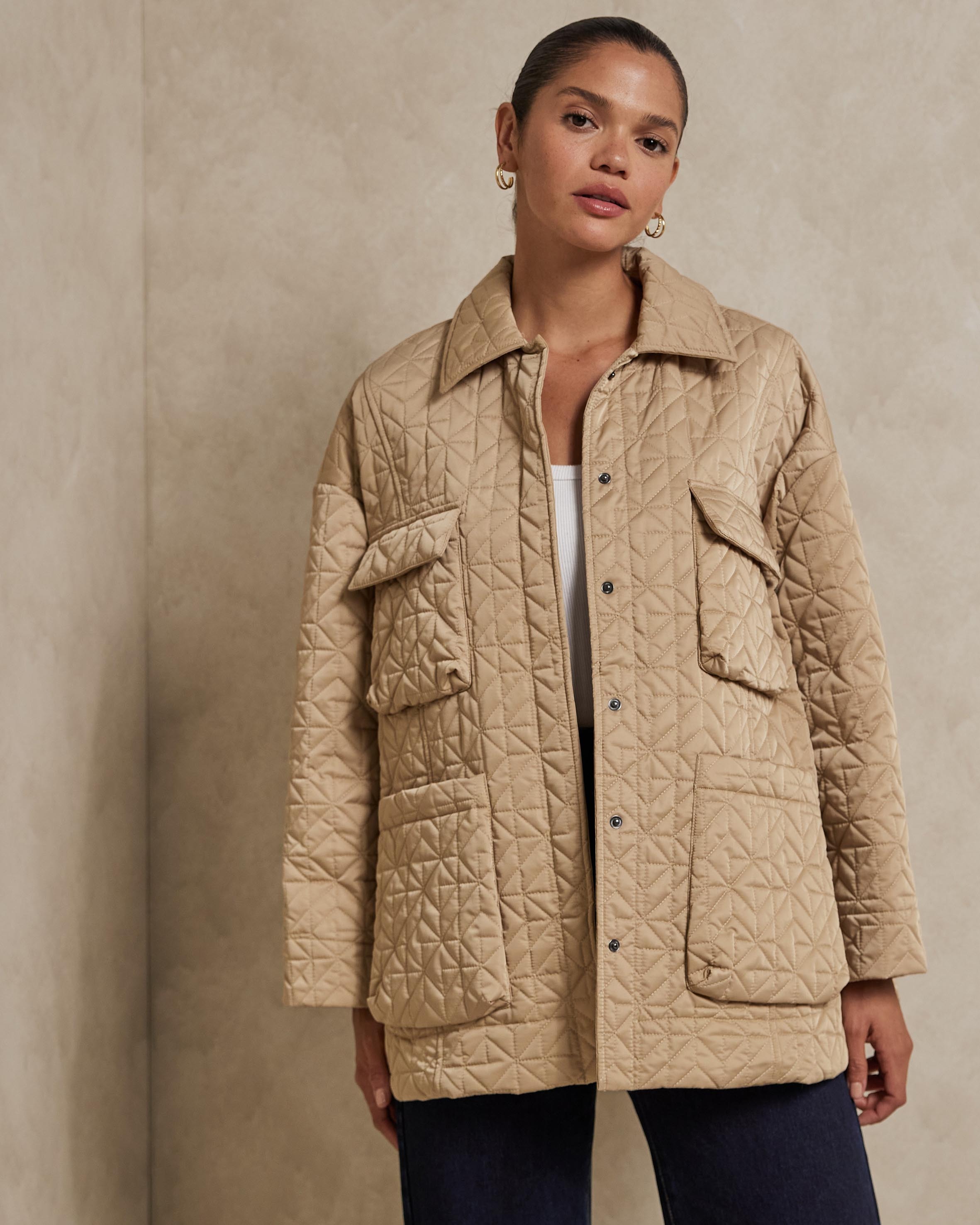 AERE Quilted Cloud Jacket - AirRobe