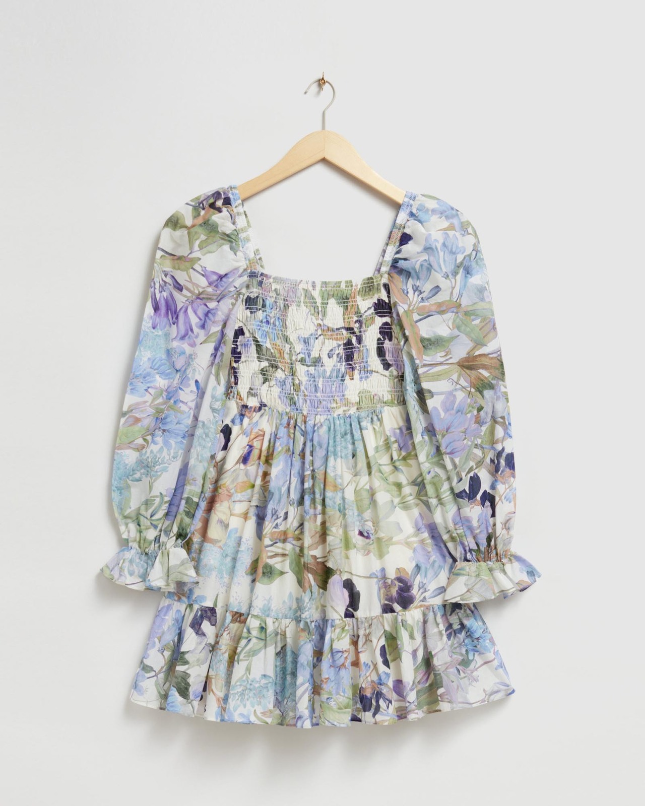 Smocked Mini Dress