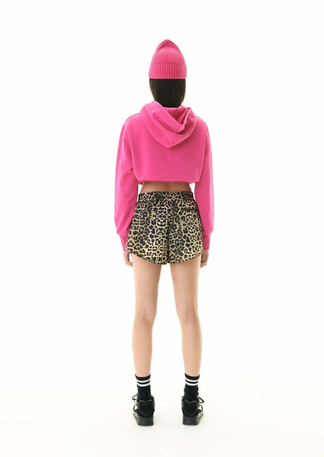 DEFENDING ZONE HOODIE IN PINK GLO