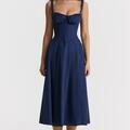 House of CB House of Cb Carmen dress Navy size medium - AirRobe