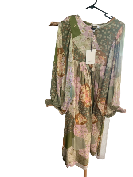 ditsy midi dress spell Spell x Lisa Danielle Ditsy Dress