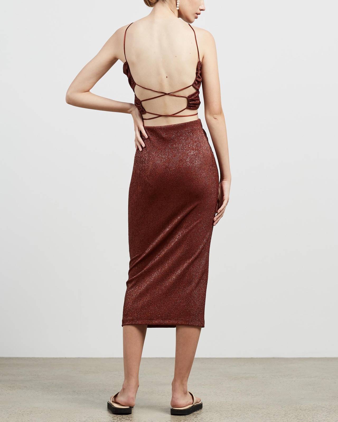 Night Fever Midi Skirt