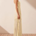 Shona Joy Gina Ruched Frill Maxi - AirRobe