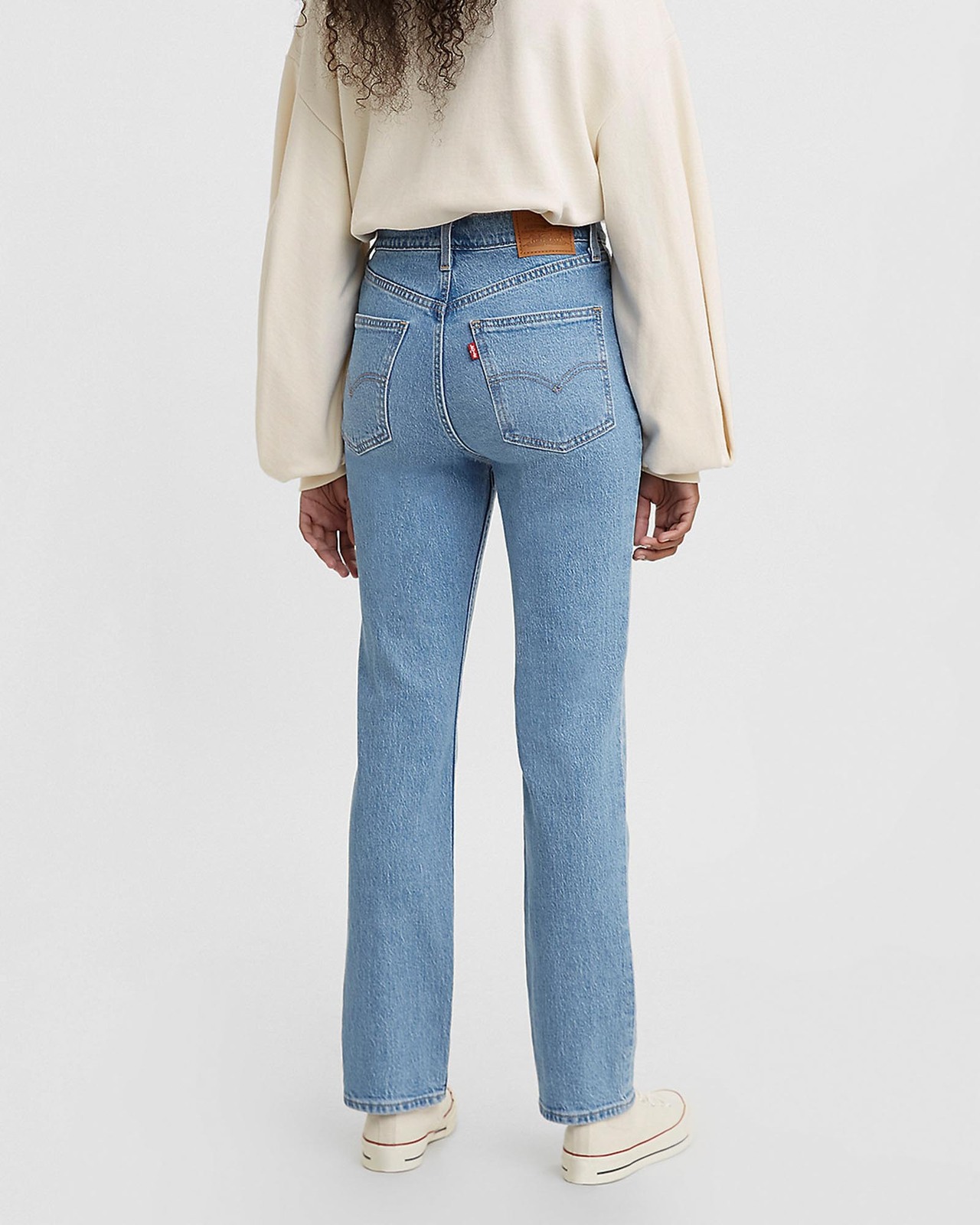 70s High Slim Straight Jeans