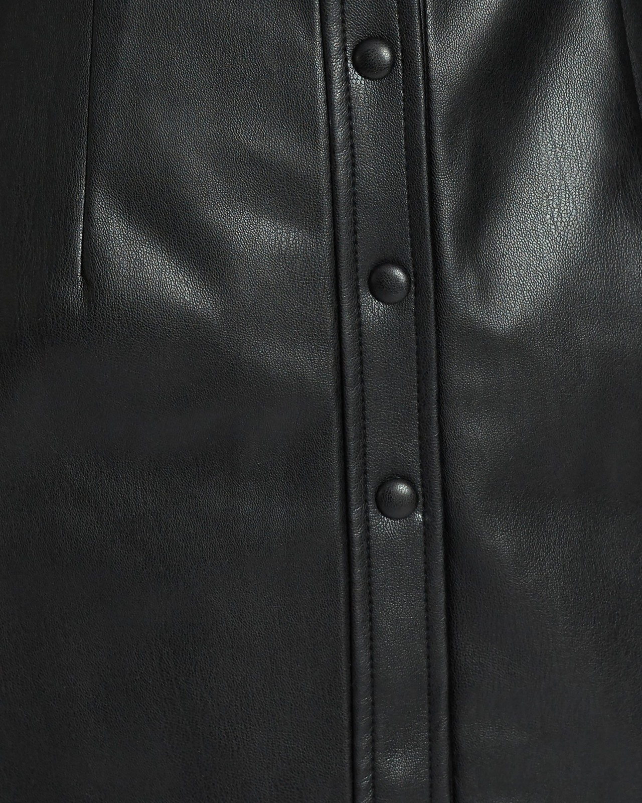 Slow Down PU Mini Dress