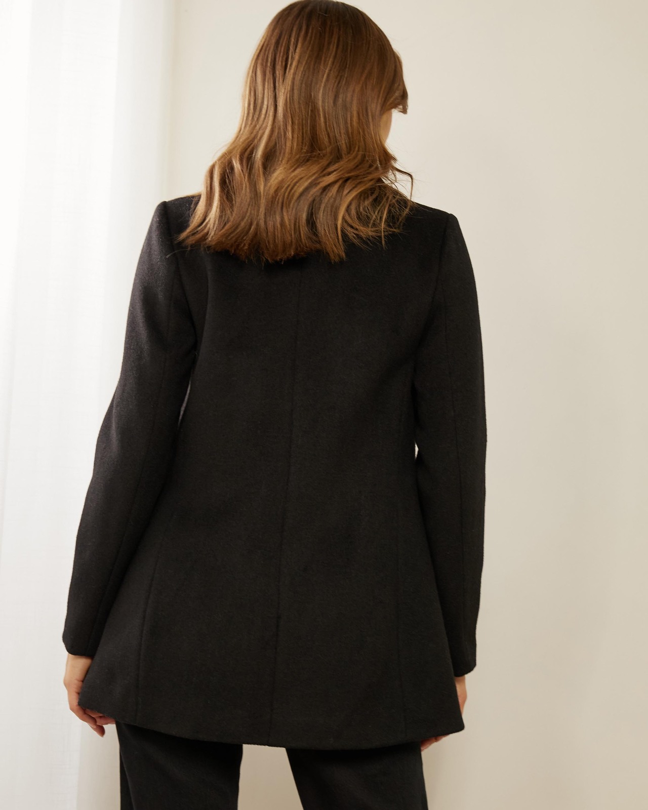 Hollis Wool Blend Military Coat