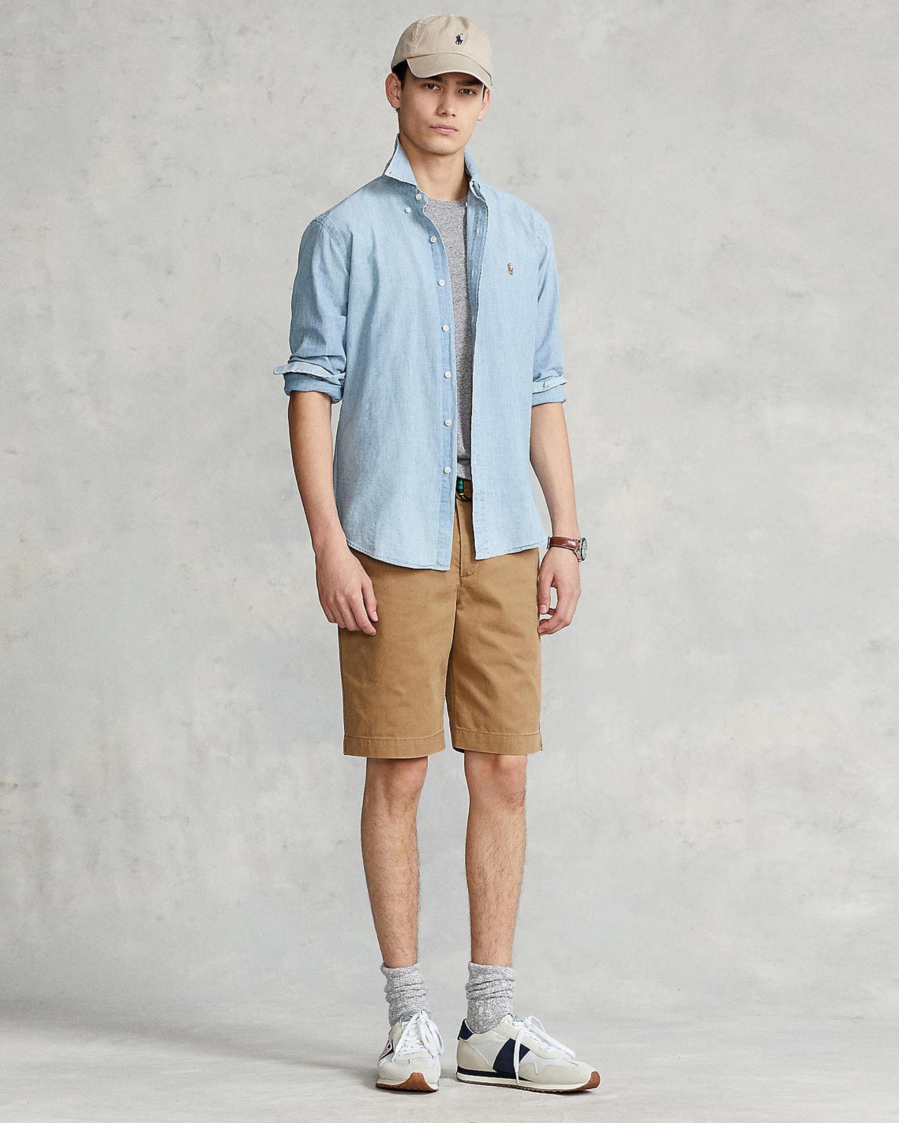 Chambray Sport Shirt