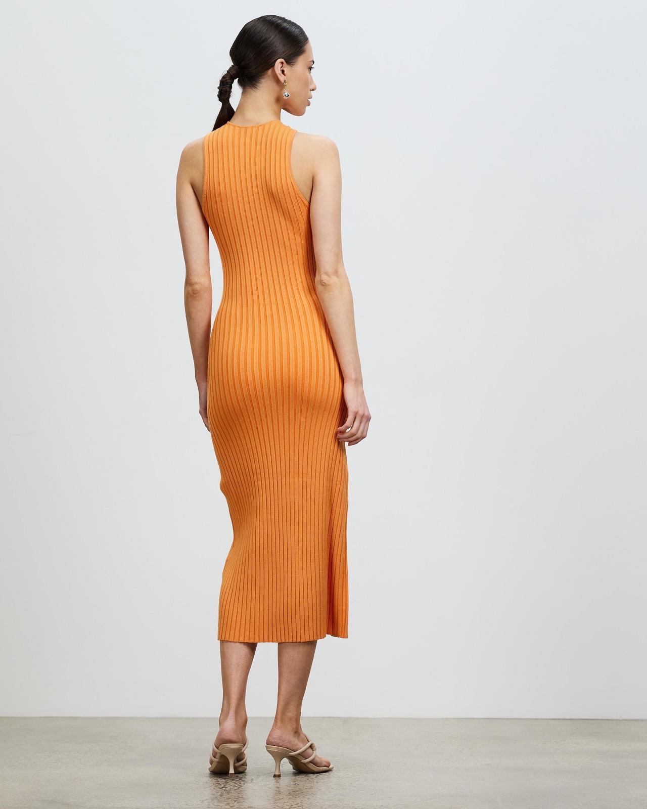 Dylan Plunge Midi Dress