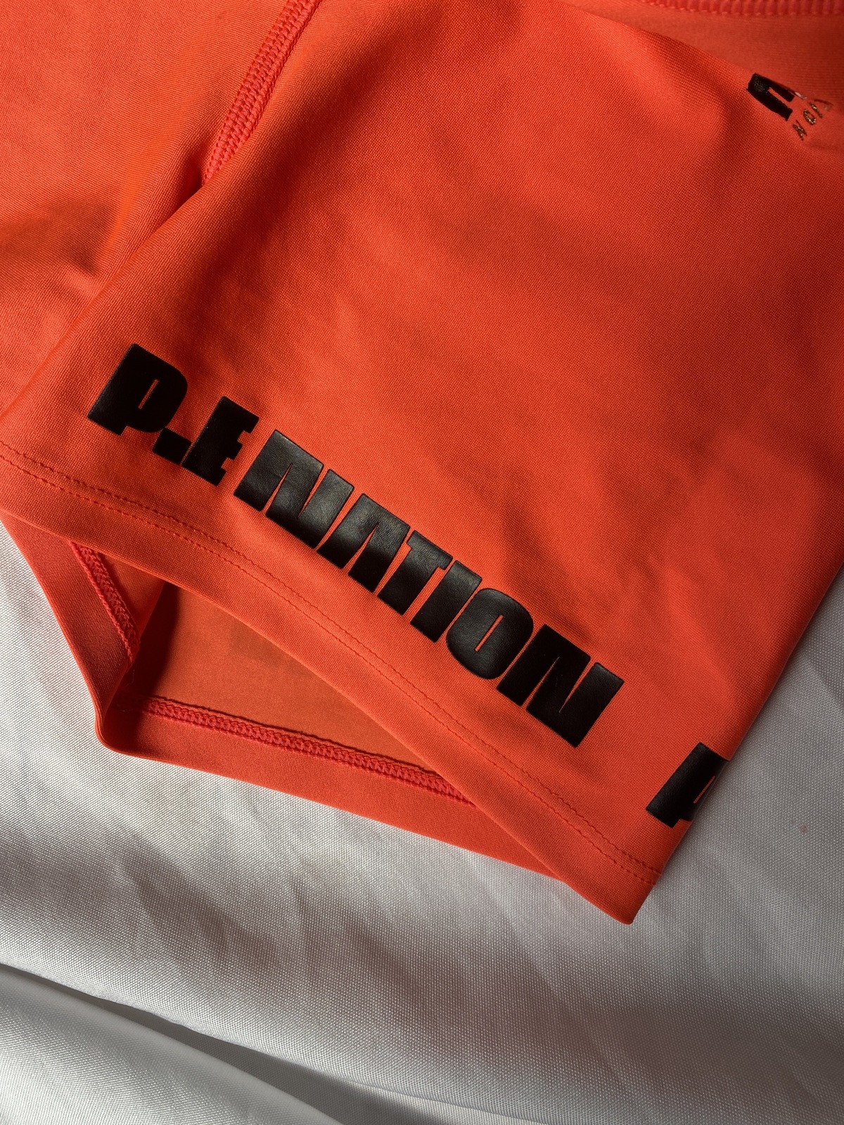PE NATION Air Ball Shorts in coral XS