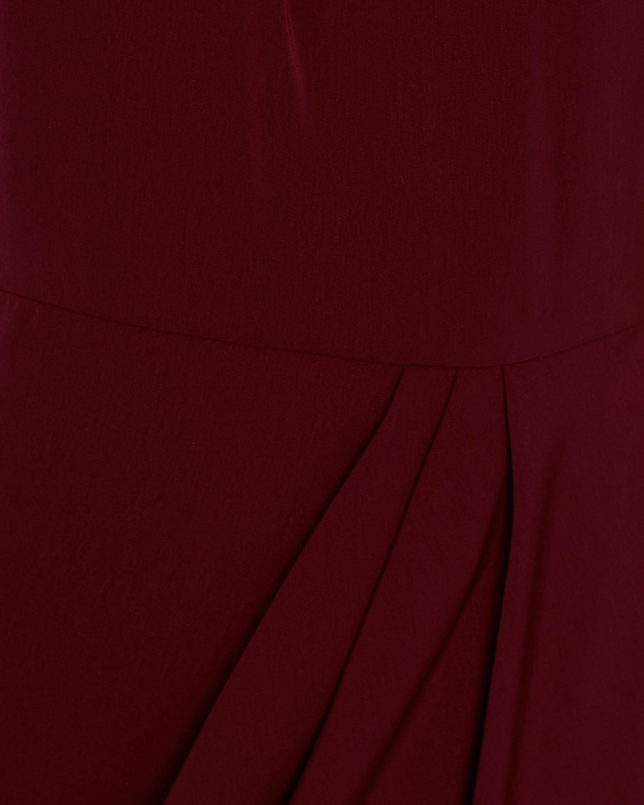 HIGH NECK RUCHED DRESS