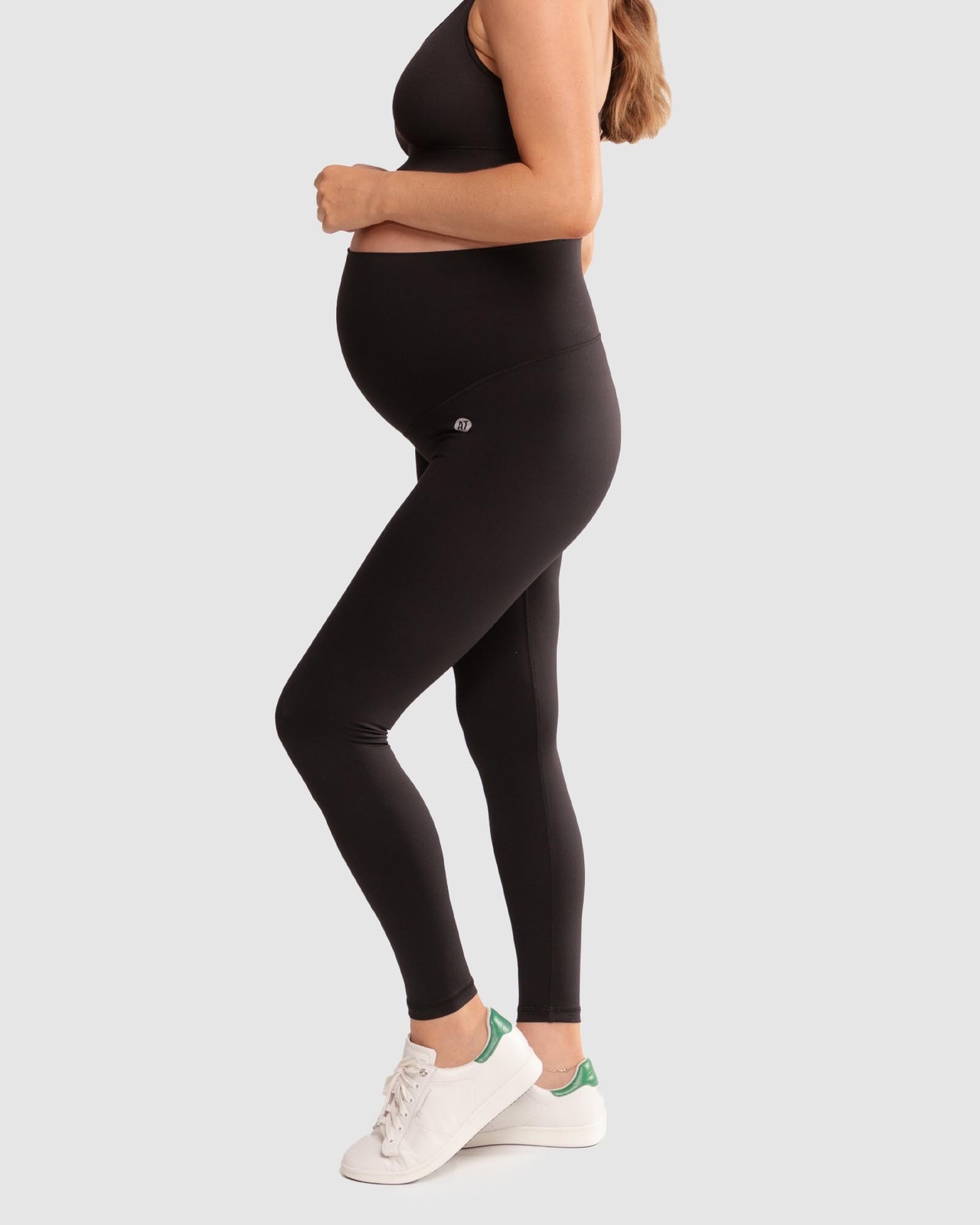 Mama Full Length Pregnancy Tight - Black