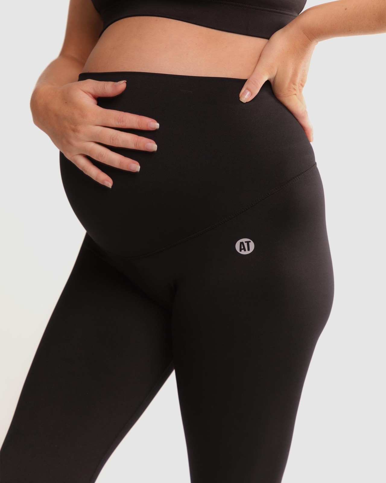 Mama Full Length Pregnancy Tight - Black