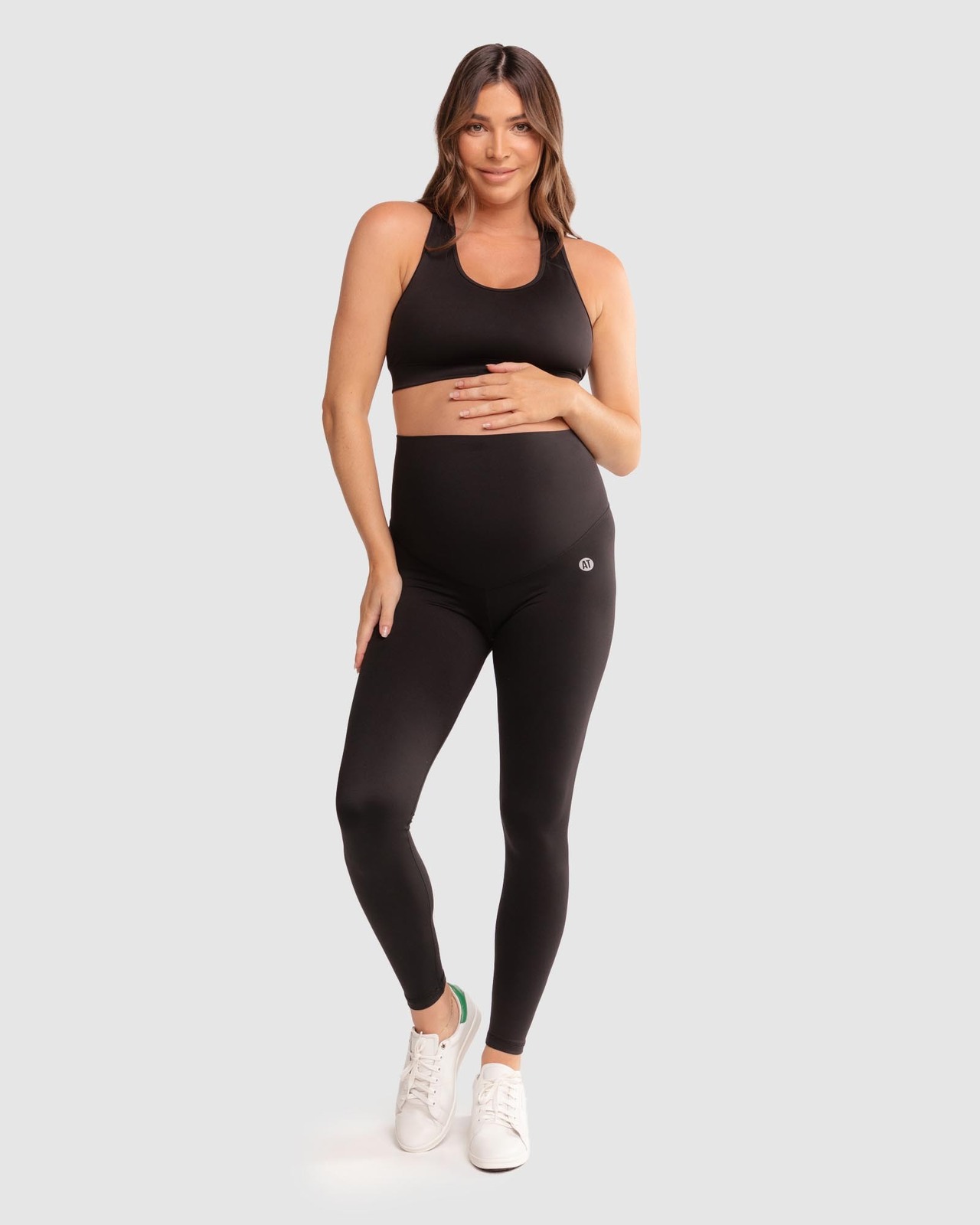 Mama Full Length Pregnancy Tight - Black