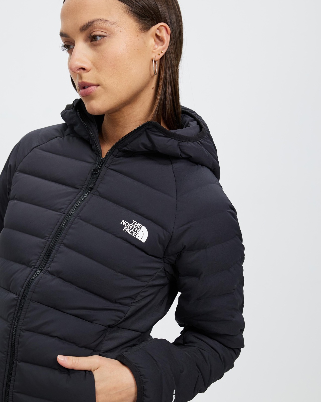 Belleview Stretch Down Hoodie