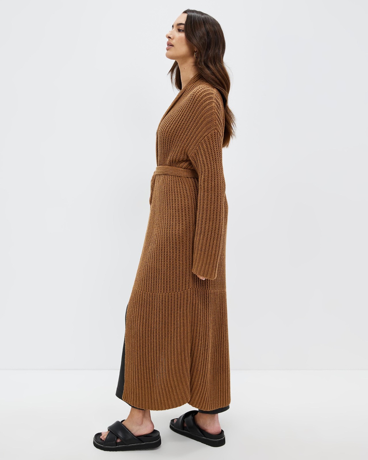 Longline Cashmere Cardigan