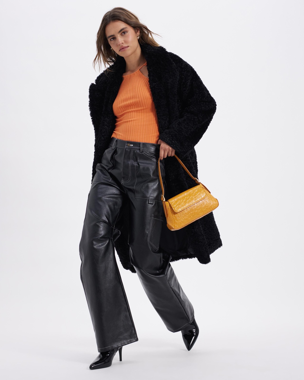 Cuddle Me Oversized Longline Teddy Coat