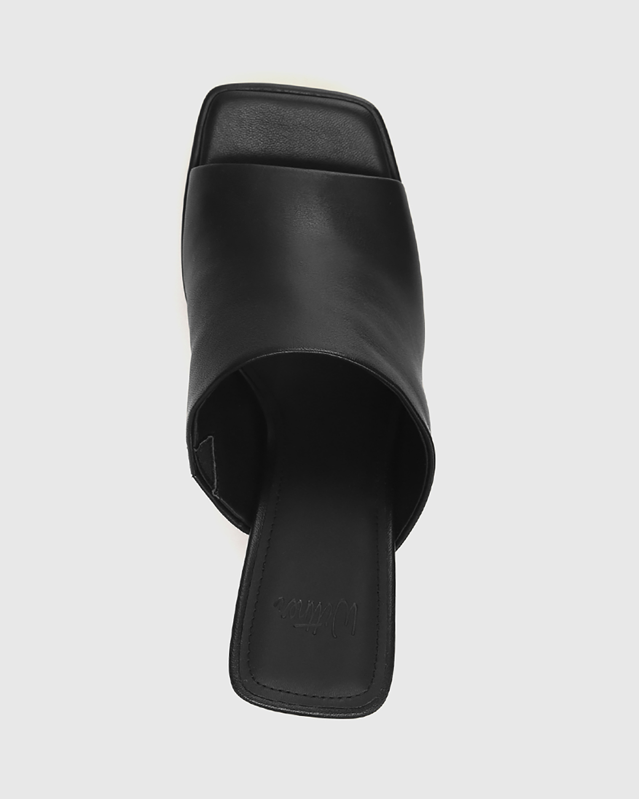 Tours Leather Platform Heel Sandals