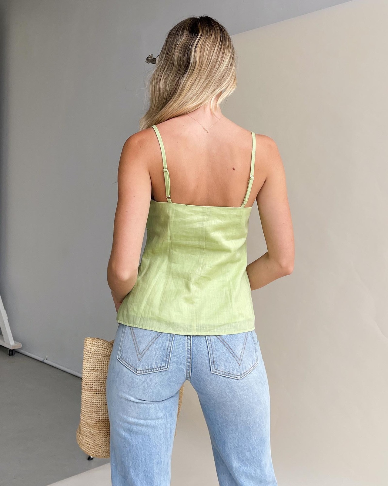 Paris Romance Linen Blend Top