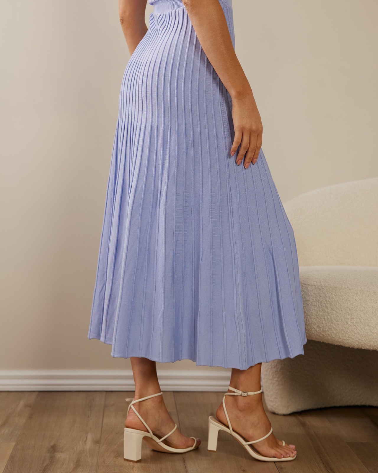 Gaelle Knit Midi Dress