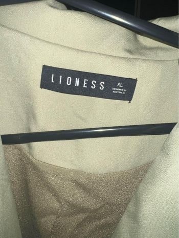 - STEINWAY MINI BLAZER DRESS IN SAGE  ~ XL