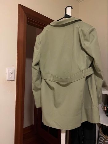 - STEINWAY MINI BLAZER DRESS IN SAGE  ~ XL