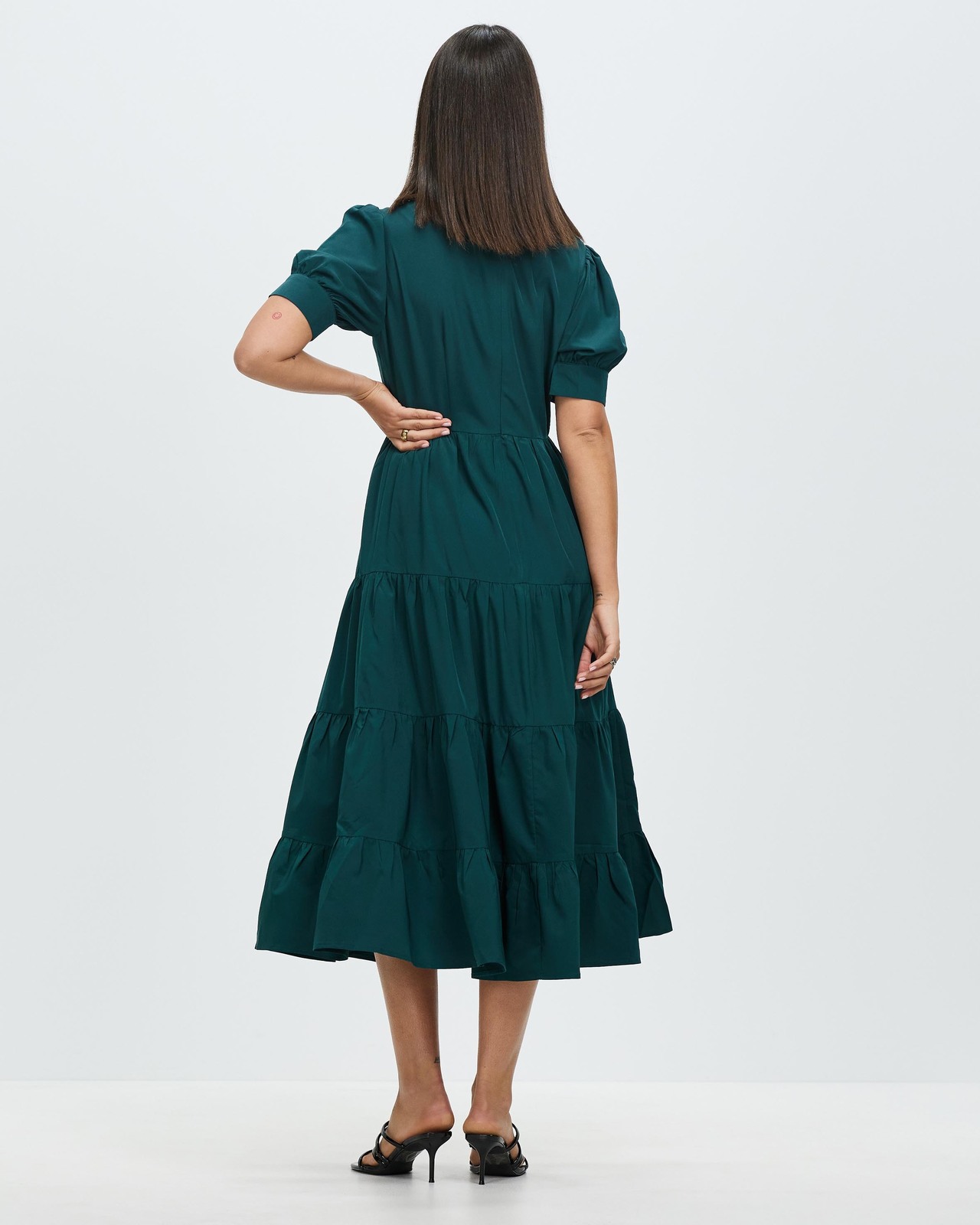 Drew Tiered Midi Dress