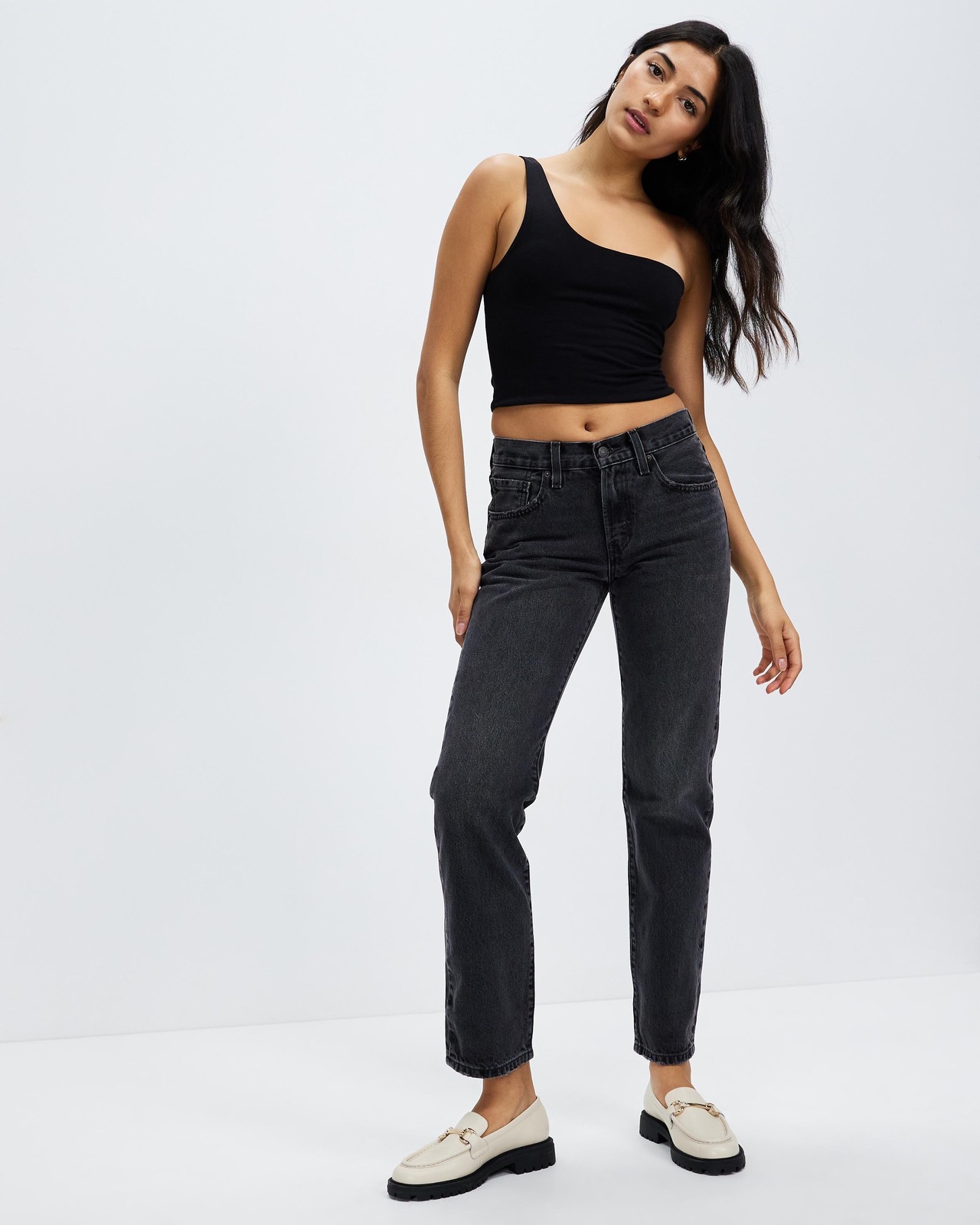 Middy Straight Jeans