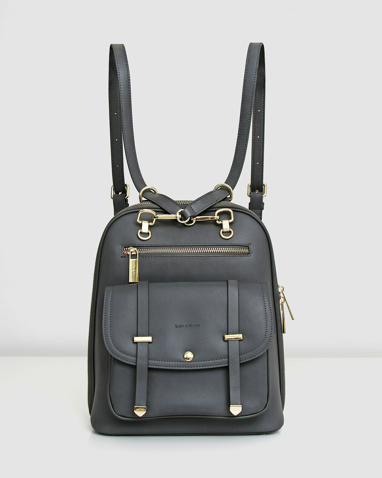 Belle & Bloom 5th Ave Leather Backpack - AirRobe Belle & Bloom 5th Ave Leather Backpack - AirRobe
