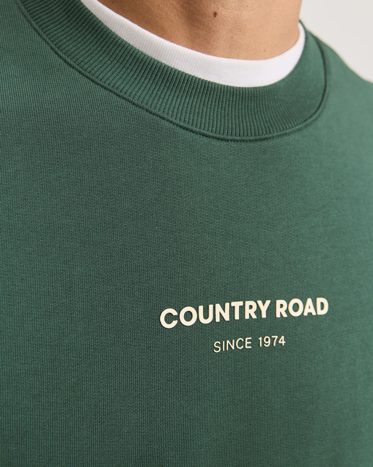 Green Country Sage Country Road Jumper Crew Neck Country Road Sage