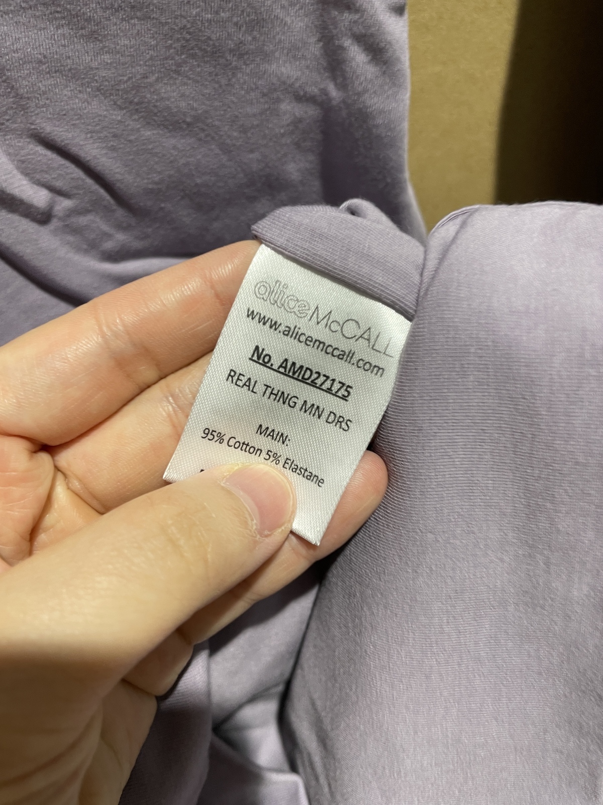 BNWT LAVENDER REAL THING MINI DRESS - SIZE 12 AU/8 US (RRP $175)