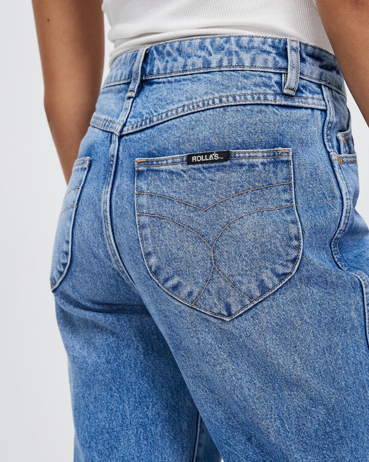 Classic Straight Ankle Recycled Cornflower Jeans