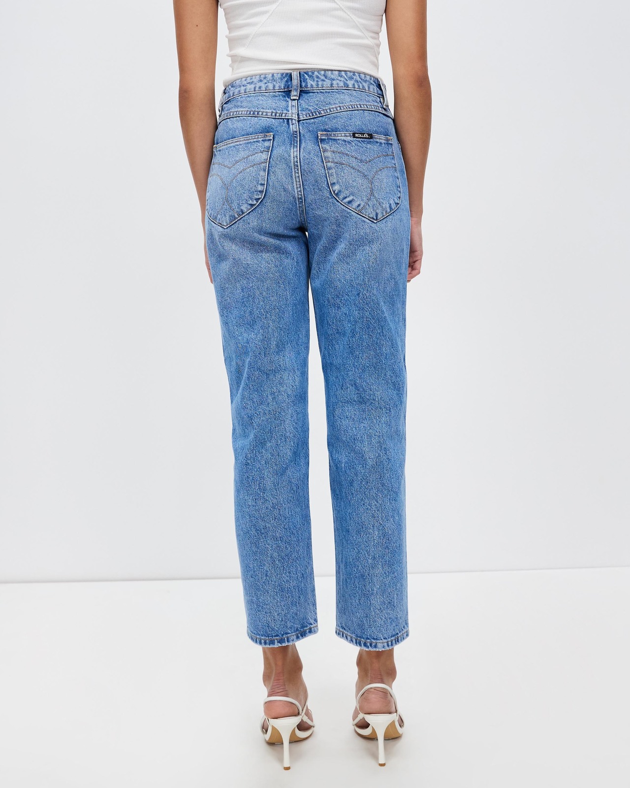 Classic Straight Ankle Recycled Cornflower Jeans