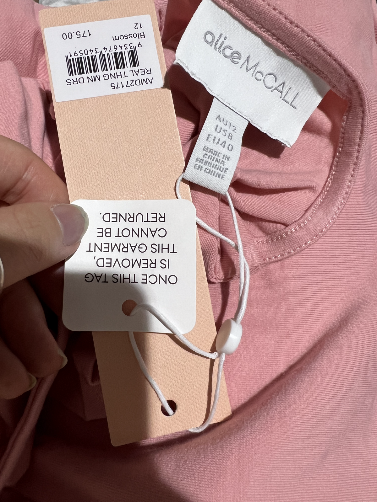 BNWT BLOSSOM REAL THING MINI DRESS - SIZE 12 AU/8 US (RRP $175)