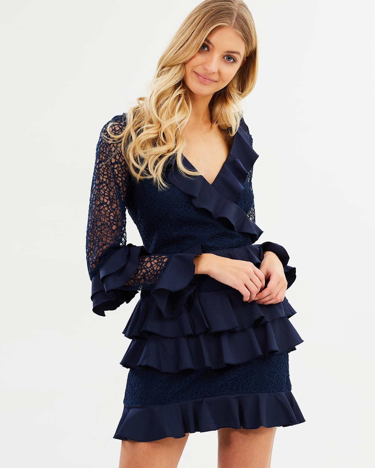 Rosetta Ruffle Dress