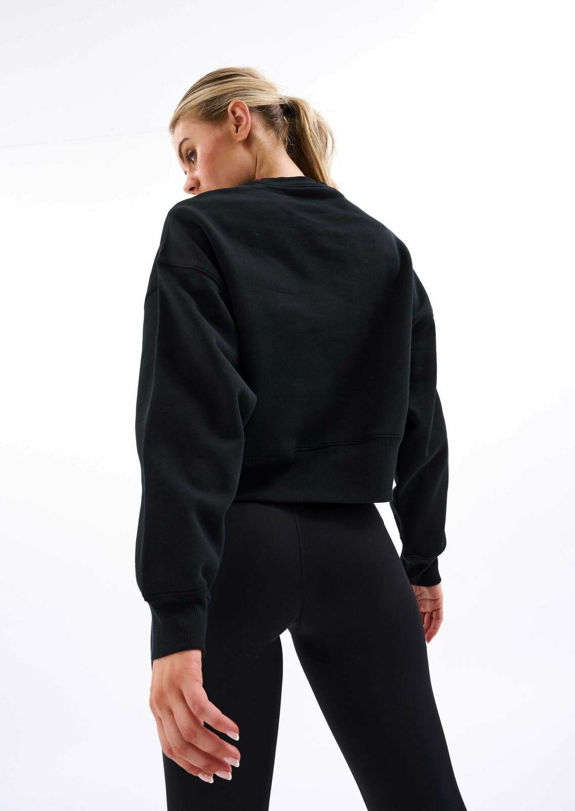 RECALIBRATE SWEAT IN BLACK