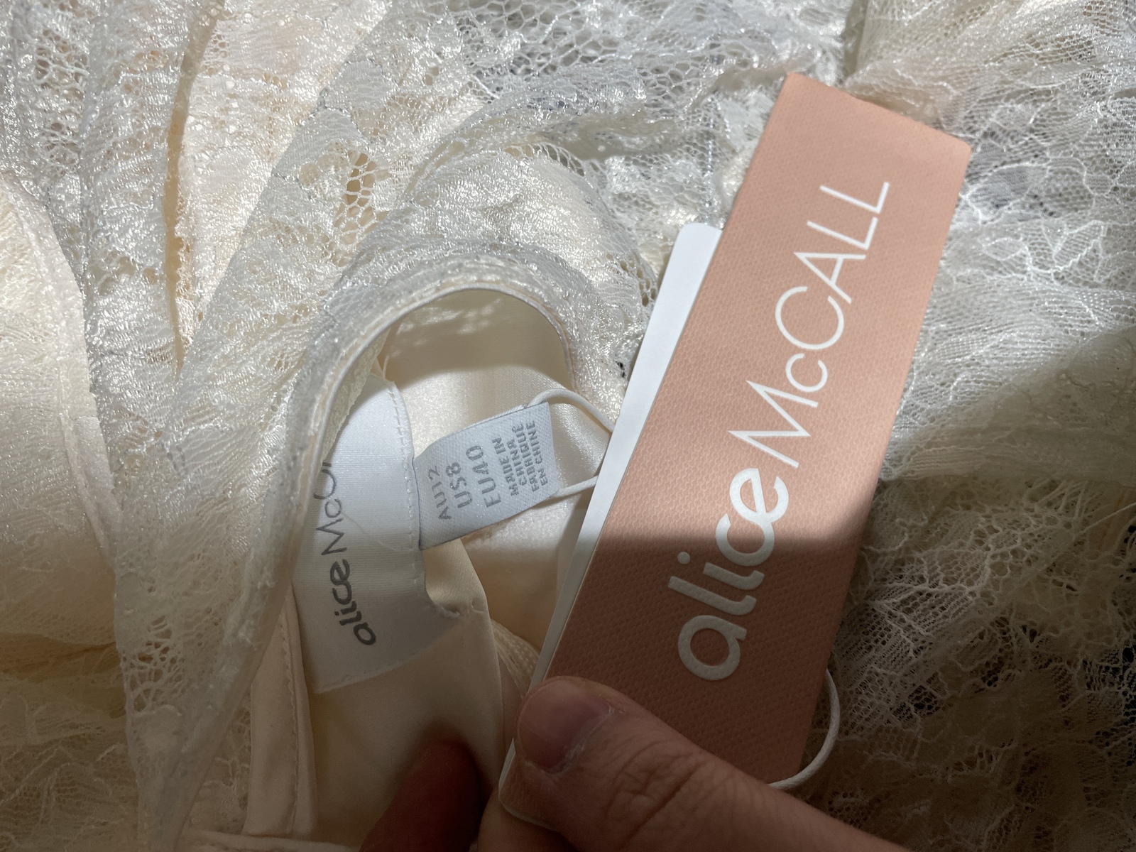 BNWT CREME LOVE MY WAY MINI DRESS - SIZE 12 AU/8 US (RRP $360)