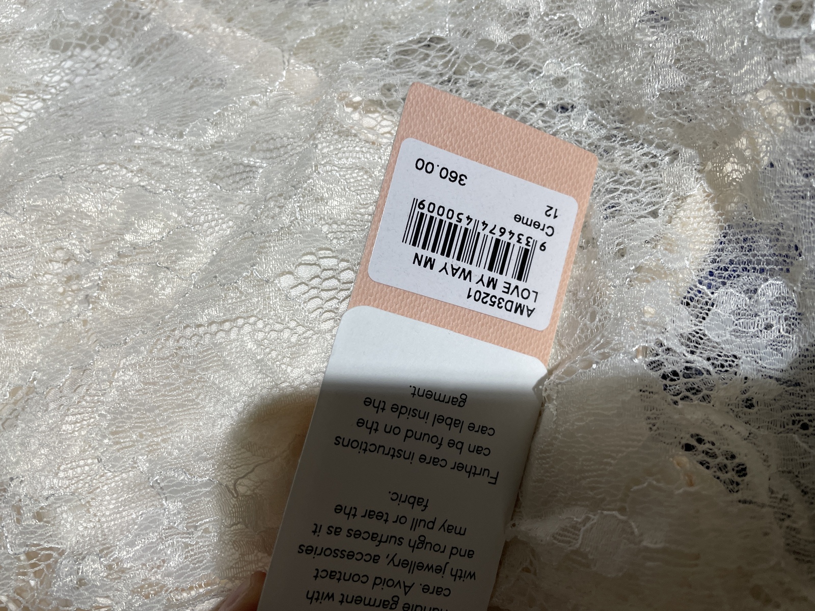 BNWT CREME LOVE MY WAY MINI DRESS - SIZE 12 AU/8 US (RRP $360)